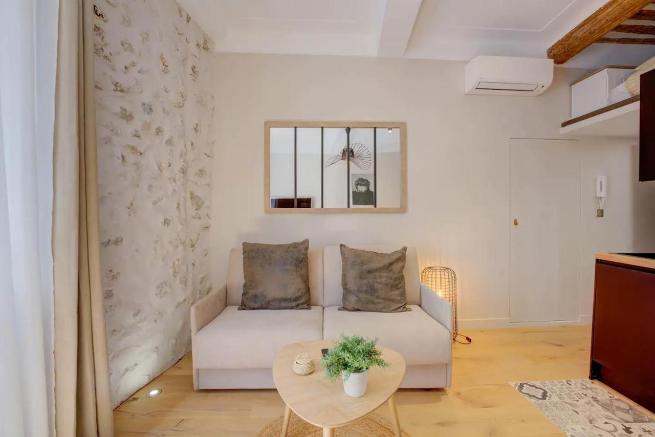 Duplex Studio Apt Mezzanine Near Shops & Cafes أنتيب المظهر الخارجي الصورة