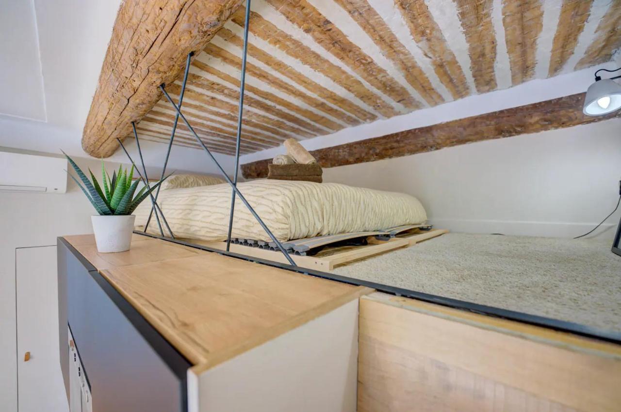 Duplex Studio Apt Mezzanine Near Shops & Cafes أنتيب المظهر الخارجي الصورة
